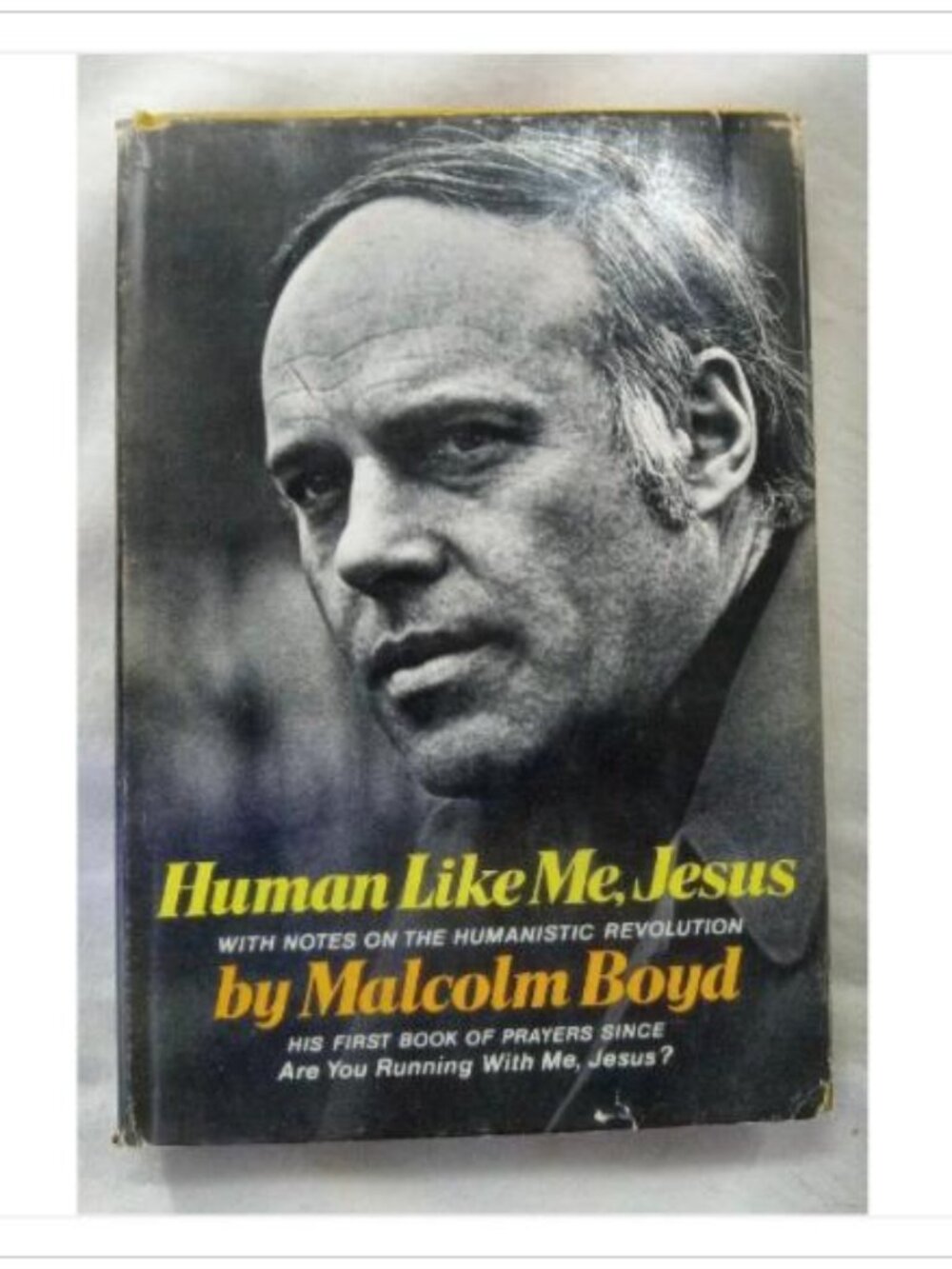 Human Like Me, Jesus Malcolm Boyd 1971 First Printing Hardcover Book Vintage